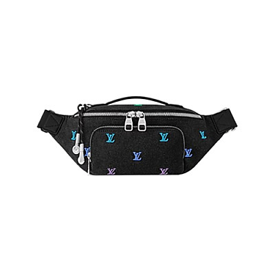 LOUIS VUITTON-M13961 루이비통 블랙 LV 블라종 데님 러시 범백