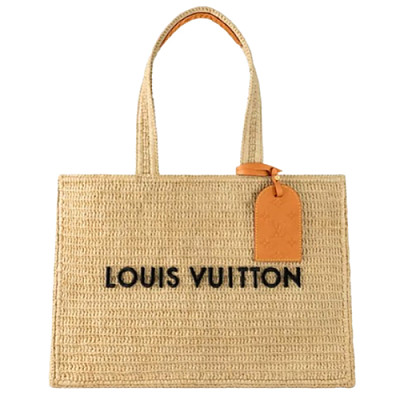 LOUIS VUITTON-M14458 루이비통 내추럴 라피아 서머 쇼퍼 토트 MM