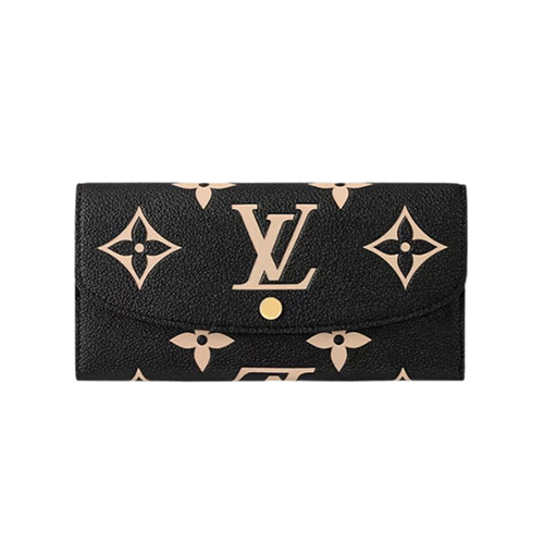 LOUIS VUITTON-M83138 루이비통 블랙 모노그램 앙프렝뜨 에밀리 월릿