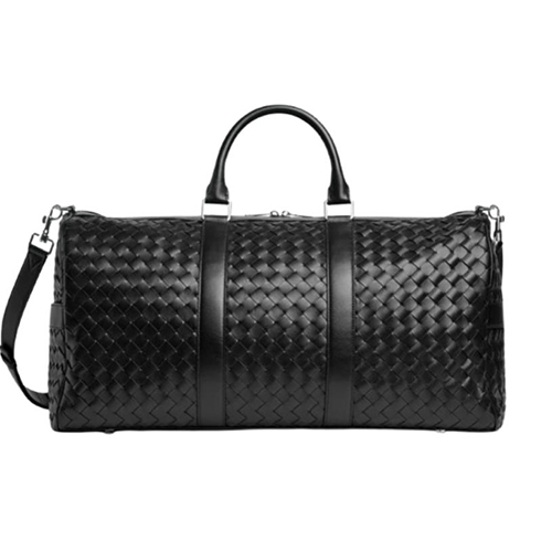 BOTTEGA VENETA-795287 보테가 베네타 블랙 인트레치아토 기내용 더플 백