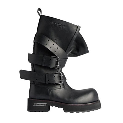 BALENCIAGA-833594 발렌시아가 블랙 베놈 하이 부츠 여성용