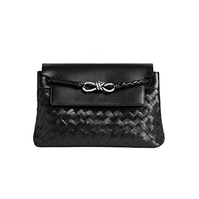 BOTTEGA VENETA-815781 보테가 베네타 블랙 스몰 안디아모 메신저 백