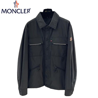 MONCLER-083115 몽클레어 블랙 나일론 바람막이 재킷 남성용