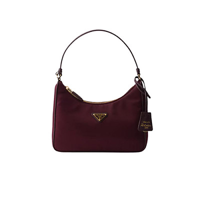 PRADA-1N204M 프라다 버건디 리에디션 2005 리나일론 미니백