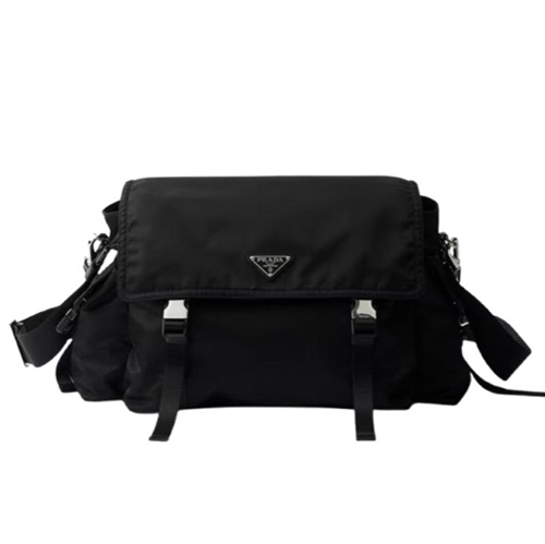 PRADA-2VD082 프라다 블랙 익스플로어 리나일론 백