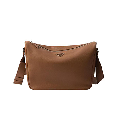 PRADA-2VH182 프라다 코냑 송아지 가죽 숄더백