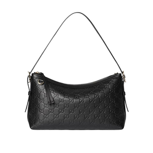 GUCCI-847449 1000 구찌 블랙 GG 엠블럼 미디엄 숄더백