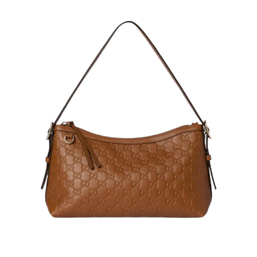 GUCCI-847449 2718 구찌 브라운 GG 엠블럼 미디엄 숄더백
