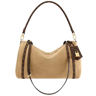 LOUIS VUITTON-M26358 루이비통 베이지 스웨이드 익스프레스 MM