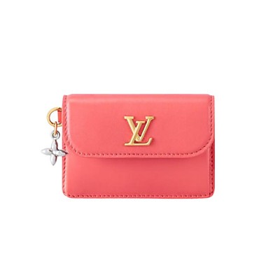 LOUIS VUITTON-M14615 루이비통 스위트 코랄 타이니 렉토 벌소 카드 홀더 LV 블룸