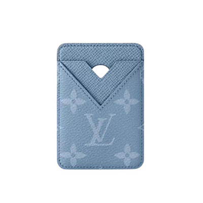 LOUIS VUITTON-M14119 루이비통 스카이 블루 모노그램 포르트 카르트 마그넷