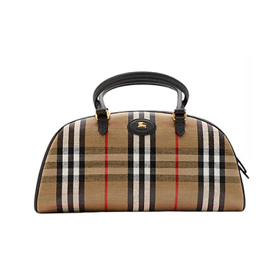 BURBERRY-81123431 버버리 샌드 하이랜드 볼링 백