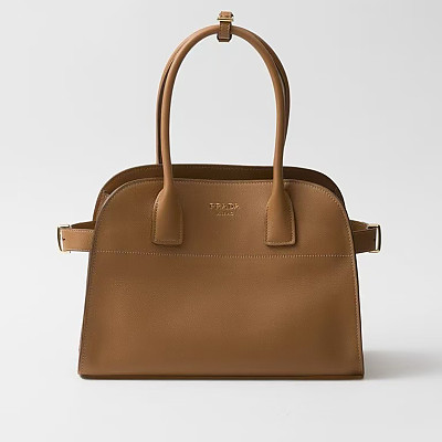 [스페셜오더]PRADA-1BG538 프라다 송아지 가죽 미디엄 가죽 토트백 32cm(3컬러)