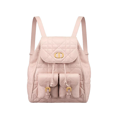 DIOR-M6301 디올 핑크 Dior Caro 미디엄 백팩