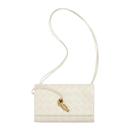 BOTTEGA VENETA-836940 보테가 베네타 화이트 안디아모 파우치