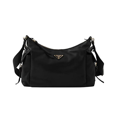 PRADA-1BC264 프라다 블랙 익스플로어 라지 나파 가죽 핸드백