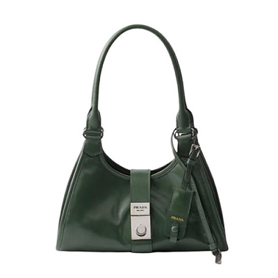 PRADA-1BG580 프라다 그린 스몰 가죽 토트 백