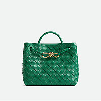 [스페셜오더]BOTTEGA VENETA-743568 보테가 베네타 페일 브라운 안디아모 스몰 탑 핸들 백 25CM(766014 동일제품)