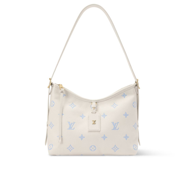 [스페셜오더]LOUIS VUITTON-M27573 루이비통 모노그램 앙프렝뜨 캐리올 PM 밀키화이트&블루