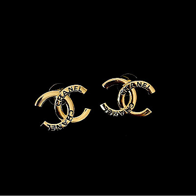 CHANEL-7597 샤넬 25C 알파벳 골드 더블 C 귀걸이