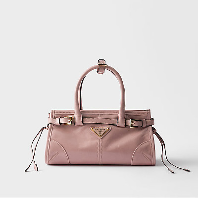 [스페셜오더]PRADA-1BA486 프라다 베이비 핑크 보니 미니 가죽 핸드백