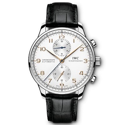 [ZF][스페셜오더]IWC-IW371491 아이더블유씨 포르투기저 크로노그래프 스틸 블루다이얼 남성워치41mm