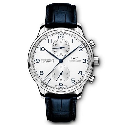 [ZF][스페셜오더]IWC-IW371491 아이더블유씨 포르투기저 크로노그래프 스틸 블루다이얼 남성워치41mm