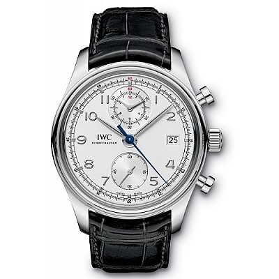 [ZF][스페셜오더]IWC-IW371615 아이더블유씨 포르투기저 크로노그래프 스틸 그린 다이얼 예물시계 41mm