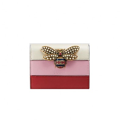 [스페셜오더]GUCCI-476072 8057 구찌 퀀 마가렛 가죽 카드 케이스