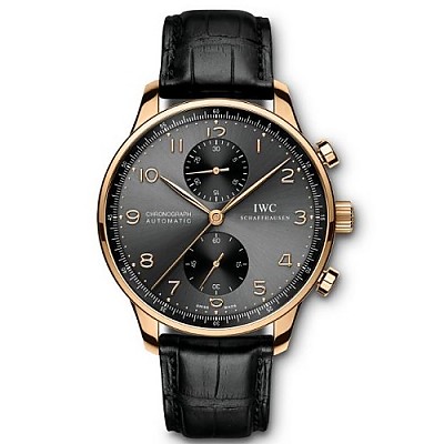 [ZF][스페셜오더]IWC-IW371491 아이더블유씨 포르투기저 크로노그래프 스틸 블루다이얼 남성워치41mm
