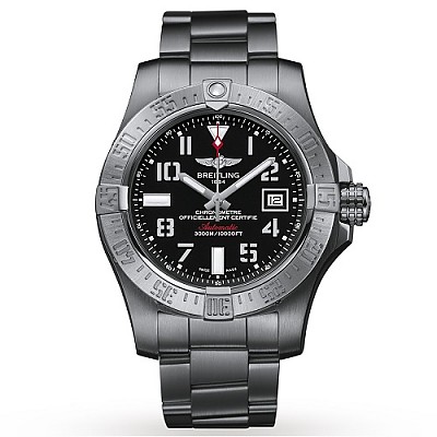 [스페셜오더]BREITLING-브라이틀링 어벤져 II 씨울프 스틸 앤트러사이트 남자워치 45mm