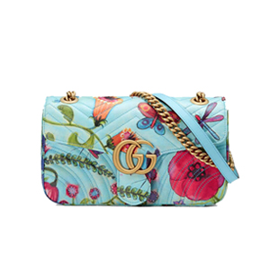 [스페셜오더]GUCCI-443497 1000 구찌 블랙 GG 마몽 스몰 시퀸 숄더백