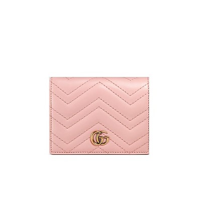 GUCCI-466492 3520 구찌 브라이트 그린 GG 마몽 카드 케이스 지갑