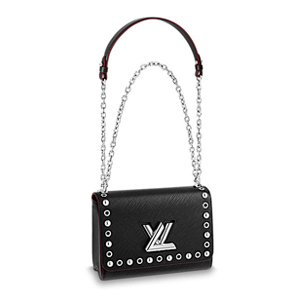 [스페셜오더]LOUIS VUITTON-M42449 루이비통 에삐레더 꼬임장식 블랙 트위스트 MM 크로스 숄더 핸드백
