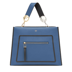 [스페셜오더]FENDI-8BH343 팬디 블루 라지 레귤러 런어웨이백