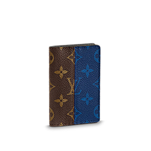 LOUIS VUITTON-M80455 루이비통 블루 워터컬러 모노그램 포켓 오거나이저