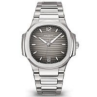 [스페셜오더]PATEK PHILIPPE-7118 파텍 필립 노틸러스 데이트 스틸 실버 워치 35mm