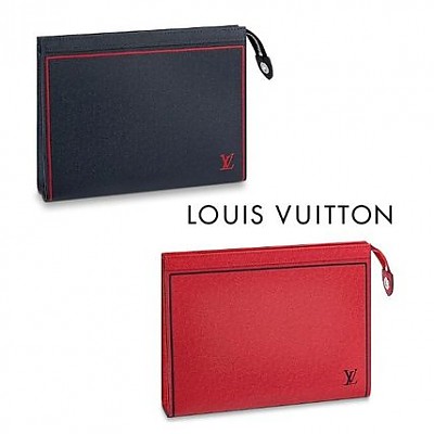 [스페셜오더]LOUIS VUITTON-M30365 루이비통 블랙 타이가 LV 이니셜 포쉐트 보야주