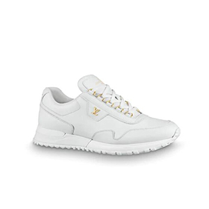 LOUIS VUITTON-1ADG6B 루이비통 블랙 송아지 가죽 모노그램 런 어웨이 스니커즈 남성용