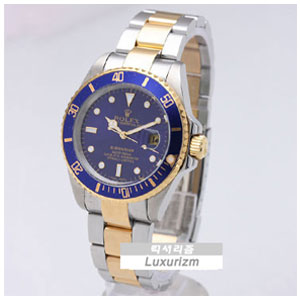 [AR팩토리]ROLEX-롤렉스 서브마리너 데이트 옐로우 골드 904L 스틸 로얄 블루 41mm