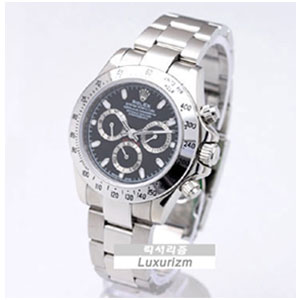 로렉스-88902 데이토나 코스모그라프 Ref.116520 SWISS ETA7750 야광인덱스 블랙