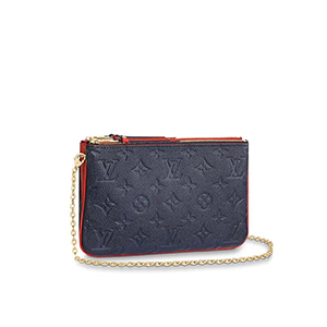 [스페셜오더]LOUIS VUITTON-N60254 루이비통 다미에 에벤 로즈 발레린 포쉐트 더블 집
