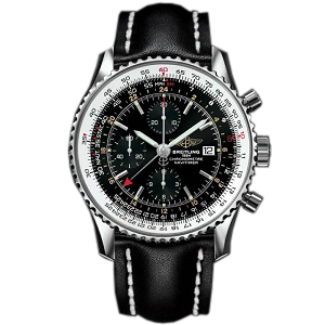 [스페셜오더]BREITLING-브라이틀링 내비타이머 크로노그래프 GMT 스틸 블랙 46mm