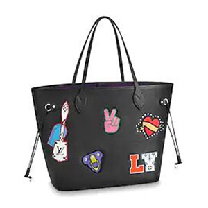 LOUIS VUITTON-N51107 루이비통 아주르 다미에 네버풀 MM