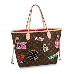 LOUIS VUITTON-N51107 루이비통 아주르 다미에 네버풀 MM