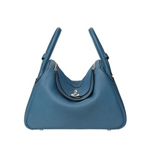 [스페셜오더]HERMES-에르메스 Lindy 린디 30 데님 블루 T각인 TOGO ORIGINAL LEATHER 100% 수공제작. 