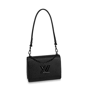 [스페셜오더]LOUIS VUITTON-M42449 루이비통 에삐레더 꼬임장식 블랙 트위스트 MM 크로스 숄더 핸드백