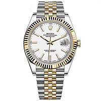 [스페셜오더]ROLEX-롤렉스 데이트저스트 데이트 에버로즈 스틸 화이트 시계 36mm