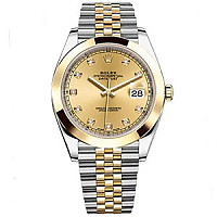 [스페셜오더]ROLEX-롤렉스 데이트저스트 데이트 에버로즈 스틸 화이트 시계 36mm
